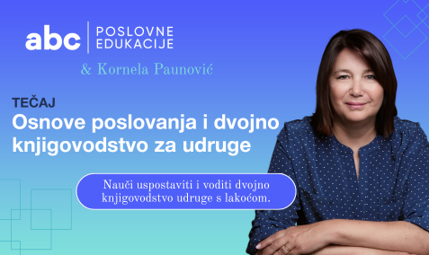 Osnove poslovanja i dvojno knjigovodstvo za udruge