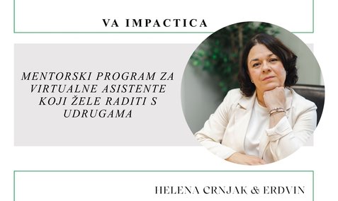 VA IMPACTICA Mentorski program za virtualne asistente koji žele raditi s udrugama