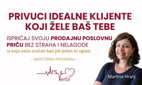 Privuci idealne klijente koji žele baš tebe - ispričaj svoju prodajnu poslovnu priču bez straha i nelagode