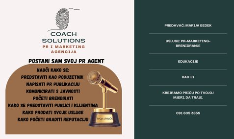 Postani sam svoj PR agent