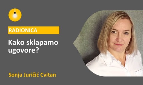 Kako sklapamo ugovore?