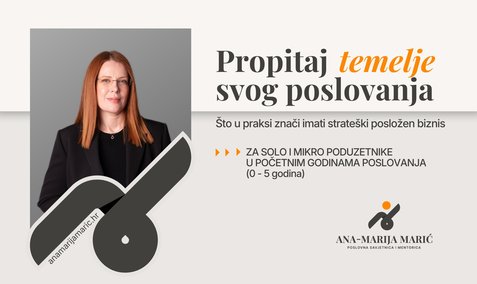 Propitaj temelje svog poslovanja i nauči što u praksi znači imati strateški posložen biznis