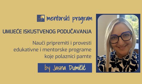 Mentorski program: Umijeće iskustvenog podučavanja