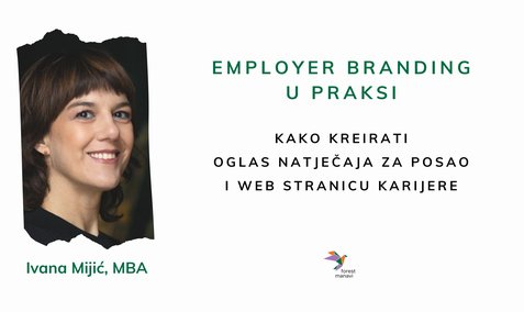 Employer Branding u praksi: Oglas natječaja za posao i Web stranica karijera