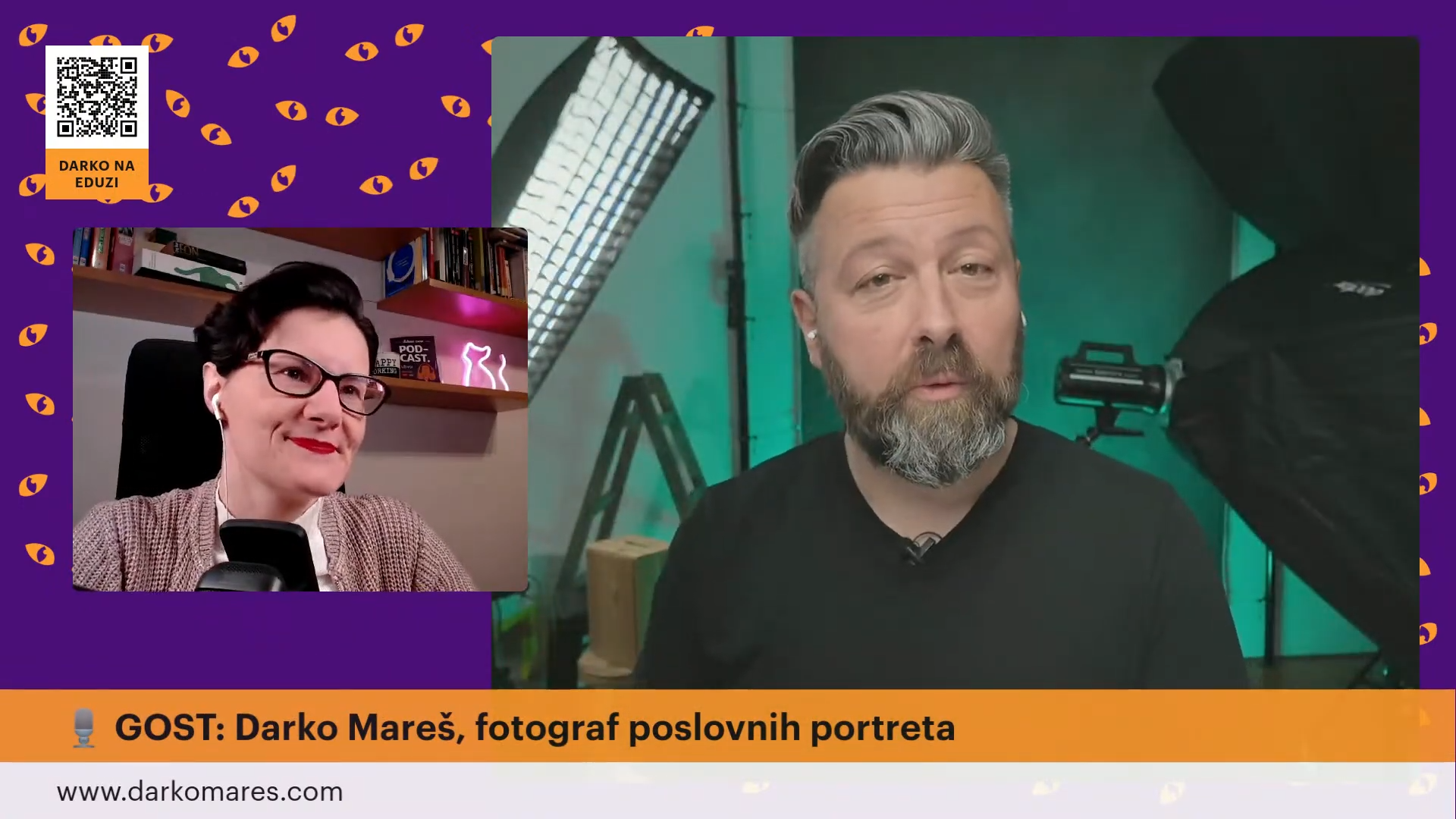Eduza Show video podcast uživo - Darko Mareš kao gost